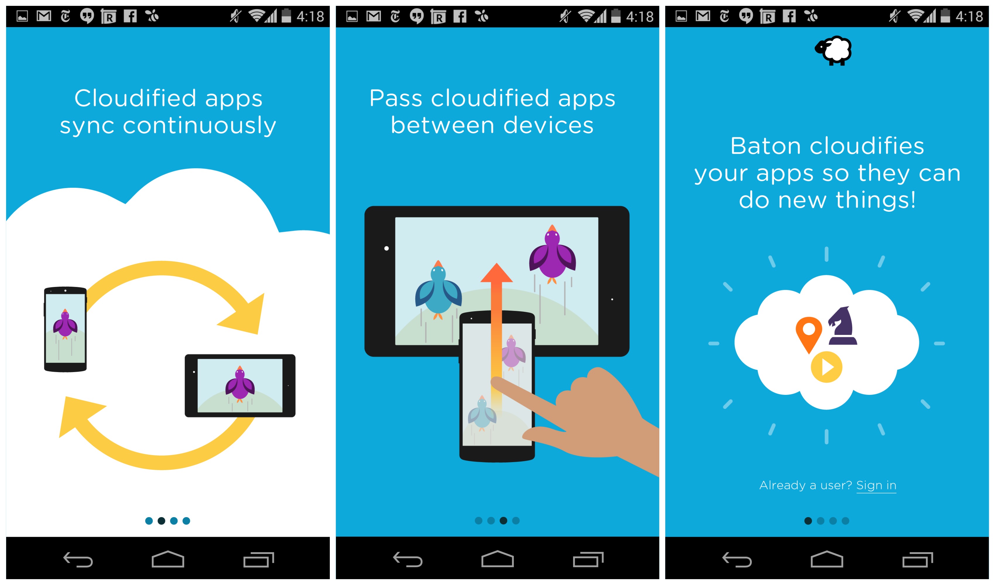 Handoff for Android through Nextbit