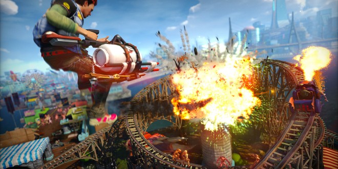Insomniac released a launch trailer for Sunset Overdrive.