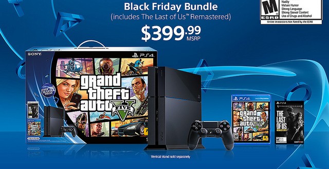 Black Friday PlayStation 4 Bundles Announced