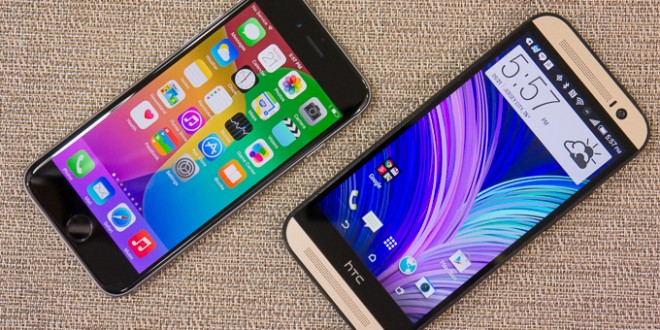 HTC One E8 vs iPhone 6 plus - price, specs and features compared