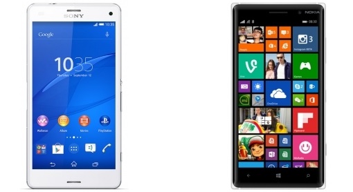 Lumia 830 vs Xperia Z3 - price, specs and features compared