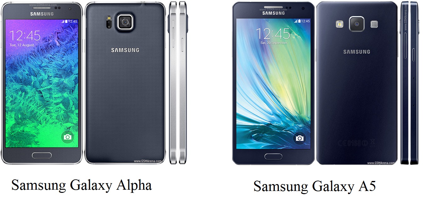 Galaxy Alpha vs Galaxy A5