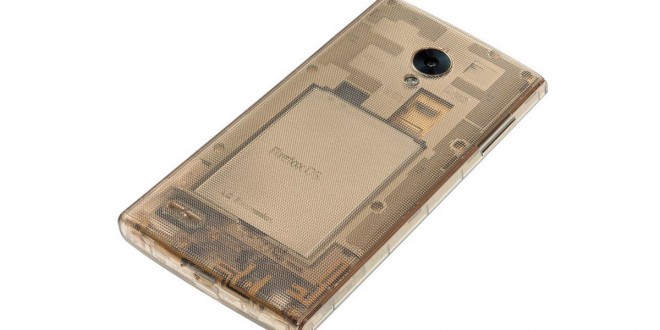 FX0 is the transparent Firefox OS phone made by LG