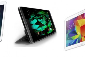 iPad Air 2 goes up against the Nvidia Shield Tablet and the Samsung Galaxy Tab 4 10.1