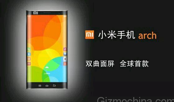 The Xiaomi Arch is a new concept akin to the Note Edge, with two hanging edge displays