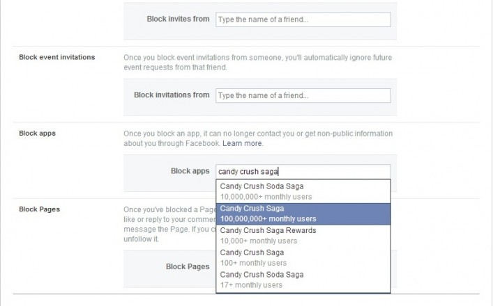 Here's how you block Candy Crush Saga invites on Facebook