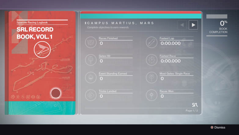 Look at all the stats and challenges that you can track! It almost puts stat tracking in games like GTA V to shame!