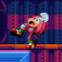 Knuckles in Sonic Mania