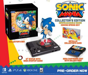 sonic mania collector's edition