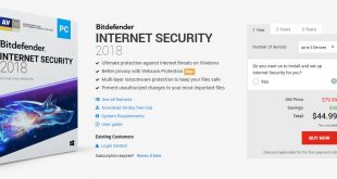 Bitdefender internet security 2018