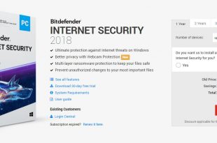 Bitdefender internet security 2018