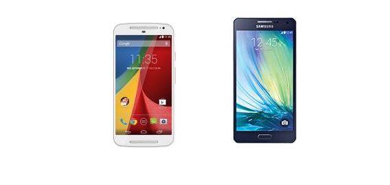 Galaxy A5 vs Moto G - specs, features, price compared
