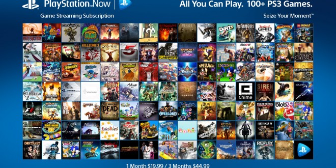 PlayStation Now subscription prices have been released and will begin on January 13
