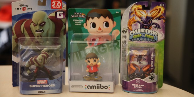 How amiibo, Skylanders, and Disney Infinity figures stack up against each other