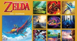 The Legend of Zelda wall calendar 2021